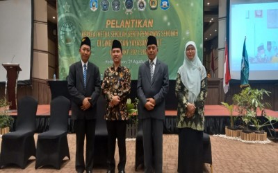 Pelantikan Kepala dan Wakil Kepala MINU Trate Putri Gresik Periode 2021-2025