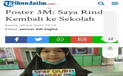 Najma Hanifah, Juara HBCC Kab. Gresik