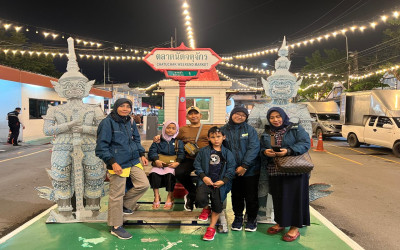 Hari Pertama Edutrip Internasional Sekolah NU Trate: Jejak Langkah Awal di Negeri Gajah Putih