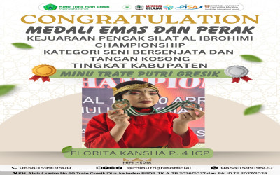 Prestasi Gemilang! Siswa-Siswi MINU Trate Putri Gresik Raih Medali di Kejuaraan Pencak Silat Al Ibrohimi Championship
