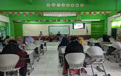 Rapat Pengukuhan Paguyuban Orang tua Murid (POM) MIPI Periode 2021-2022